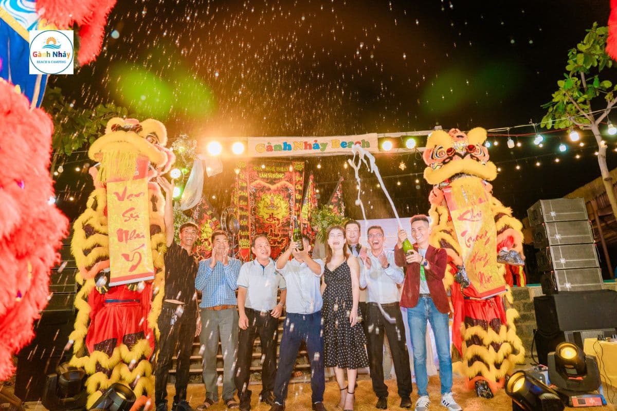 gala dinner gành nhảy