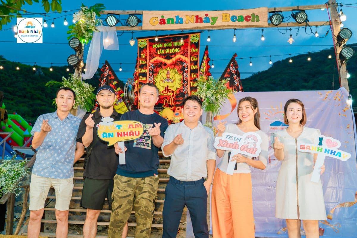 gala dinner gành nhảy